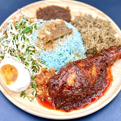 Nasi Kerabu Ayam Merah - Planet Nasi Kukus Menara U (Shah Alam) Menu