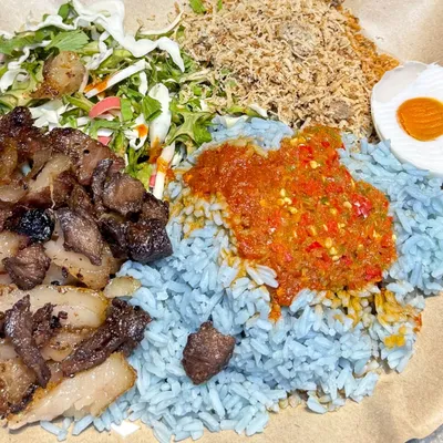 Nasi Kerabu Lemak Bakar - Sri Gemilang Café Menu