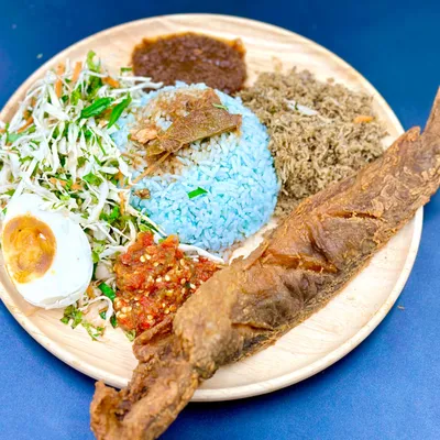 Nasi Kerabu PeceLele Krispy - Planet Nasi Kukus Menara U (Shah Alam) Menu