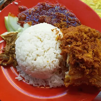 Nasi Lemak Ayam Goreng - Zainul Nasi Kandar (7,8) Menu