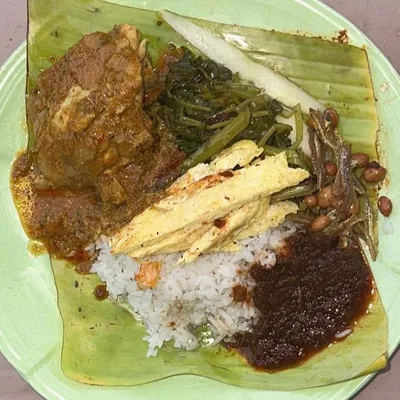 Nasi Lemak Ayam Rendang  - Nasi Lemak Ujong Pasir @ Restoran Ming Huat Menu