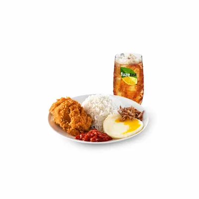 Nasi Lemak McD + 1pc Ayam Goreng McD Regular - McDonald's Menu
