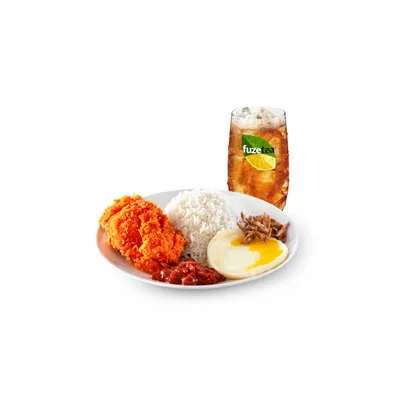 Nasi Lemak McD + 1pc Ayam Goreng McD Spicy - McDonald's Menu