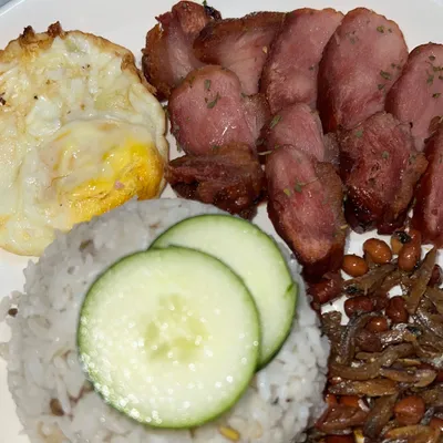 Nasi Lemak Smoke Duck  - Nasi Kerabu By Ciksue Menu