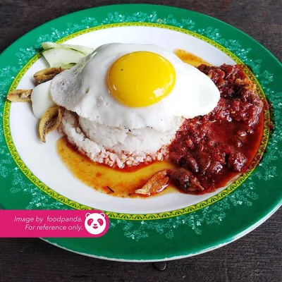 Nasi Lemak Telur Mata - Nasi Kerabu By Ciksue Menu