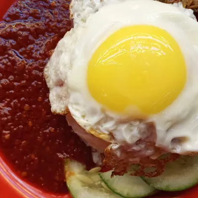 Nasi Lemak Telur Mata - Zainul Nasi Kandar (7,8) Menu