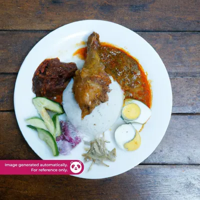 NASI PUTIH +AYAM MADU + SAYUR - Al Fariz Maju Menu