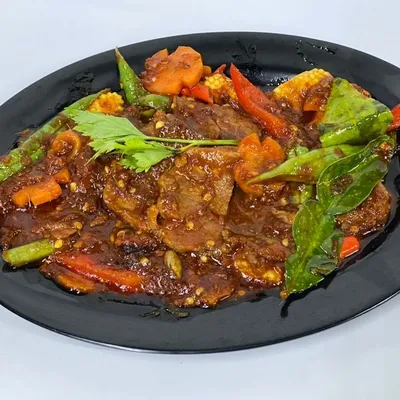 Nasi Putih + Daging Masak Merah - Firas Ultimate Corner @ The Shore Menu