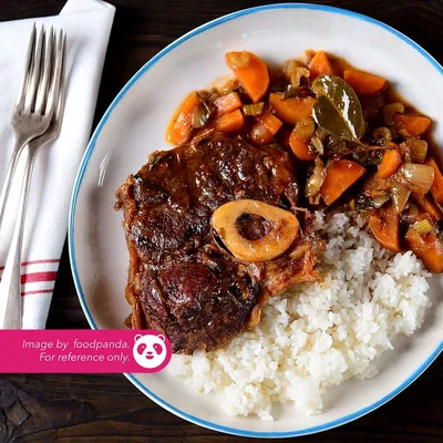 Nasi Putih Daging Merah - H Deens Corner Menu