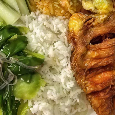 NASI PUTIH +IKAN GORENG +SAYUR - Al Fariz Maju Menu