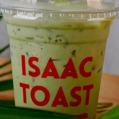 Niko Neko Matcha Latte - Isaac Toast & Coffee Menu