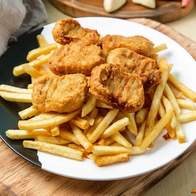 Nuggets with Fries - Pak Cik Wong Group Menu