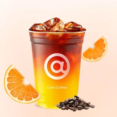 Orange Americano - Cotti Coffee 库迪咖啡 Malaysia Menu