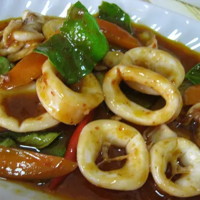 Padprik Sotong - Laman Aiman Juara Sup Herbal Menu