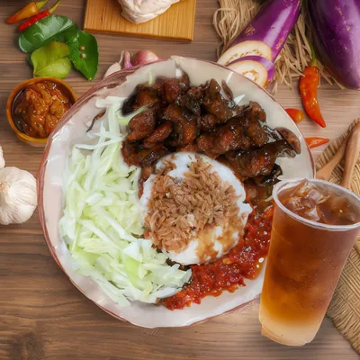 Paket Ayam BTC Kicap Karamel Pedas Go Bujang T - Delivery - I Am Geprek Bensu Menu