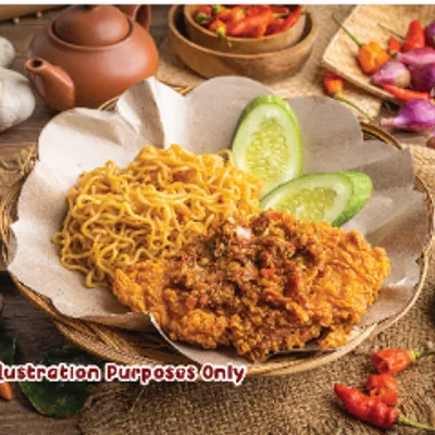 Paket Indomie Ayam Geprek T- Delivery - I Am Geprek Bensu Menu