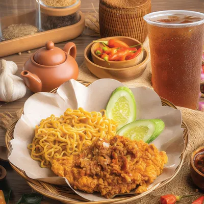 Paket Indomie Go Bujang T- Delivery - I Am Geprek Bensu Menu