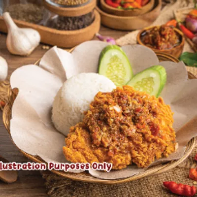 Paket Nasi Ayam Geprek T- Delivery - I Am Geprek Bensu Menu