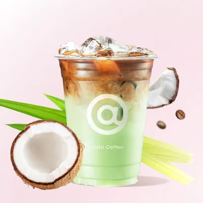 Pandan Coconut Latte - Cotti Coffee 库迪咖啡 Malaysia Menu