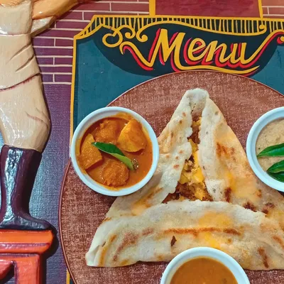 Paneer & Cheese Stuffed Tosai - Saiva Kitchens Menu