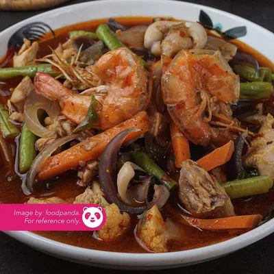 paprik udang - Eddy & Pak Mod Tomyam Seafood Menu