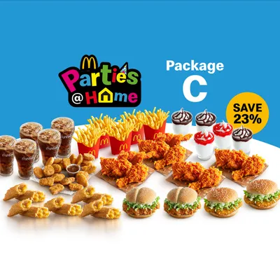 Parties@Home C Ayam Goreng Spicy (8pax) - McDonald's Menu