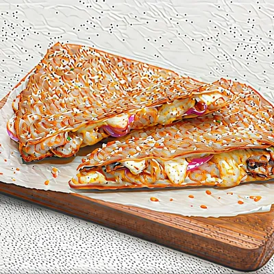 Pizza Fold - Cluckin Chicken Craze - Domino's Pizza Menu