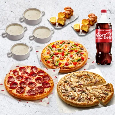 Pizza Trio Deals (NP: RM141.30) - Pizza Hut Menu
