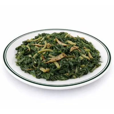 Pucuk Ubi with Ikan Bilis - KK Food Street Menu