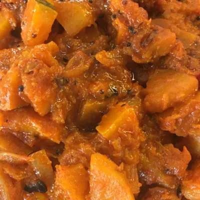 Pumpkin Peratal - Usha Banana Leaf (PJ) Menu