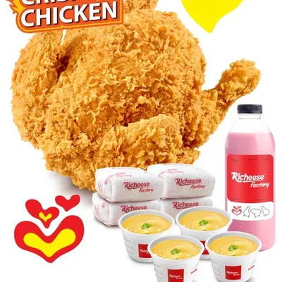 RichFamily Crispy- Rice Combo
 - Richeese Factory Menu