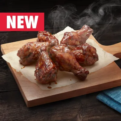 Roasted Chicken Drummets -Bbq 6pcs - Domino's Pizza Menu