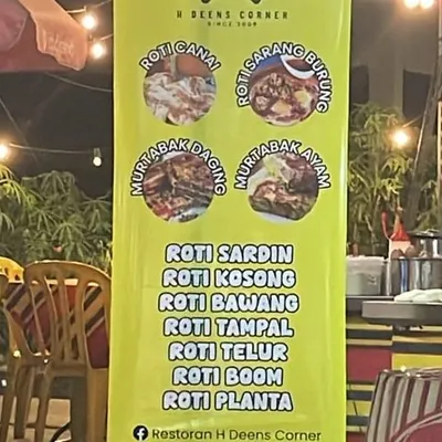 Roti Telur Bawang - H Deens Corner Menu