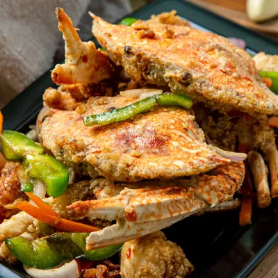 Salt & Pepper Crab - Pak Cik Wong Group Menu