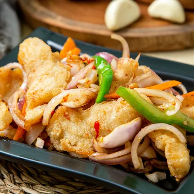 Salt & Pepper Fish - Pak Cik Wong Group Menu