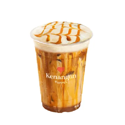 Salted Caramel Macchiato - Kenangan Coffee Menu