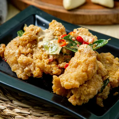 Salted Egg Fish Fillet - Pak Cik Wong Group Menu