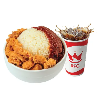 Sambal Bowl Combo - Royal Fried Chicken Menu