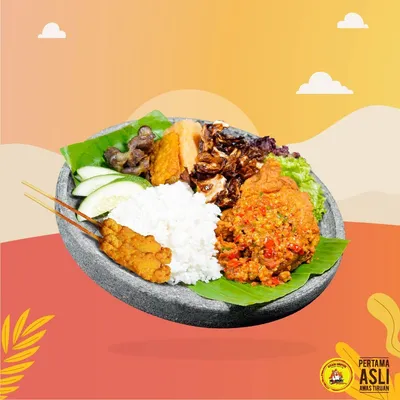 Sate Jogja Mengancam - Ayam Gepuk Pak Gembus Menu