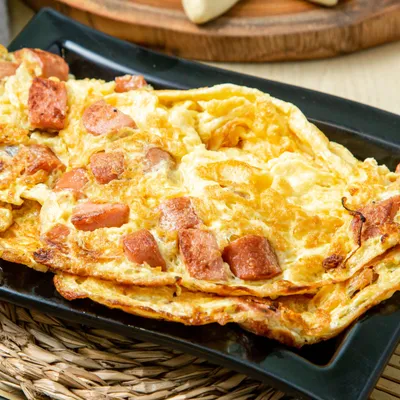 Sausage Omelette - Pak Cik Wong Group Menu