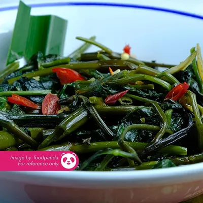 Sayur Kangkung Belacan - Syafiq Thai Seafood Menu