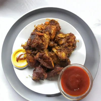 Set 1 Chicken/Fish - Usha Banana Leaf (PJ) Menu