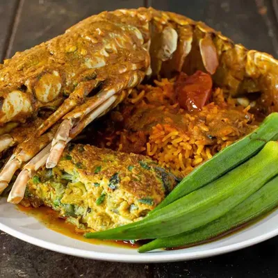 Set 12 - Nasi Briyani Lobster - Hameediyah Menu