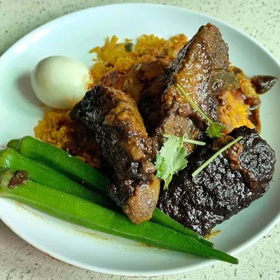 Set 4 - Nasi Briyani Daging - Hameediyah Menu