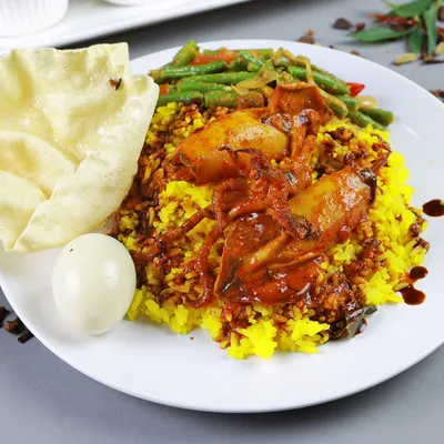 Set 6 (Sotong) - Nasi Lemak Royale Kedah Menu