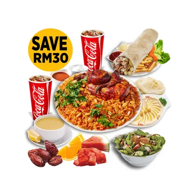 Set A - Damascus (Bukit Bintang) Menu