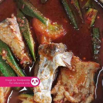 Set Asam Pedas Bawal - Warung Santai Meru Menu