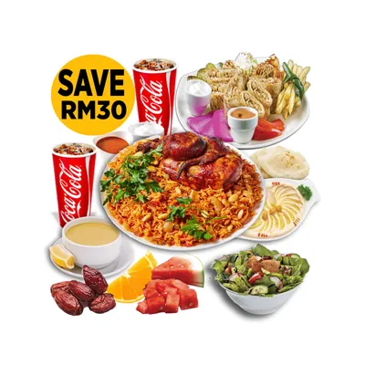 Set B - Damascus (Bukit Bintang) Menu