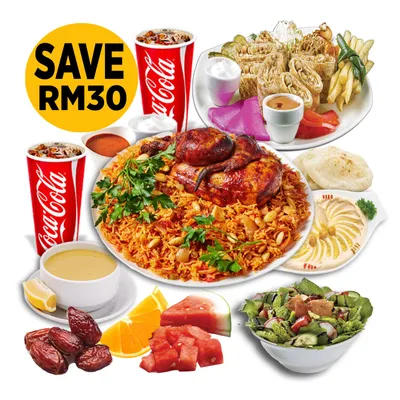 Set B - Damascus Restoran (Bukit Bintang) Menu