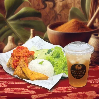 Set B - Restoran Ayam Gepuk Pak Antok Menu
